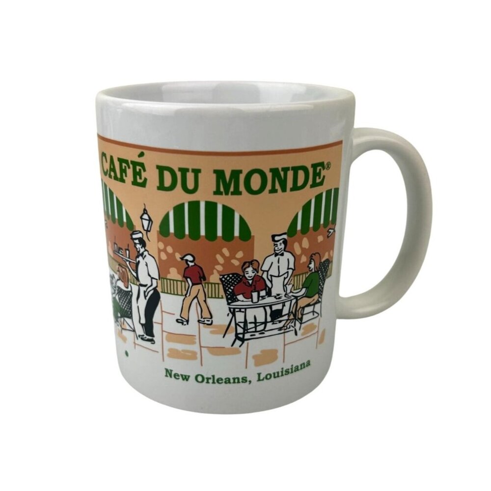 Cafe Du Monde New Orleans Louisiana Original French Market Ceramic Coffee Mug